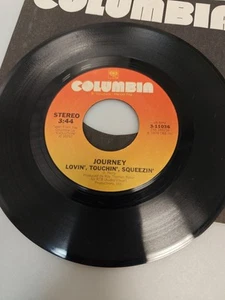 45 RECORD - JOURNEY - LOVIN TOUCHIN SQUEEZIN VG VG 1979 45 vinyl - Picture 1 of 17