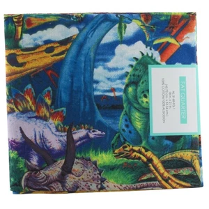 Tela Dinosaurios Cuarto de Grasa 18" x 21" Dino Jurásico Prehistórico - Imagen 1 de 2