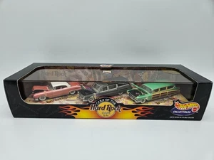 Hot Wheels Set 3 Auto da Collezione Hard Rock Cafe Serie 1 Cadillac - Foto 1 di 7
