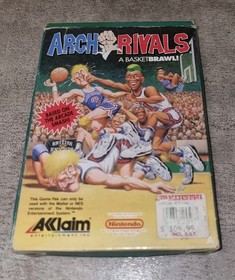 Nintendo NES Entertainment System Arch Rivals PAL Game Complete BOXED & RARE
