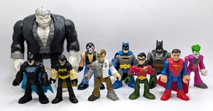 10 figuras Imaginext DC Comics Solomon Grundy Batman Superman Metallo Robin ++ - Imagen 1 de 13