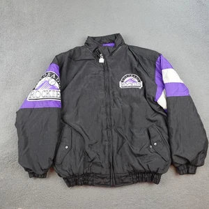 Vintage Colorado Rockies Jacke Herren Large MLB Baseball Starter Athletic 90s - Bild 1 von 14