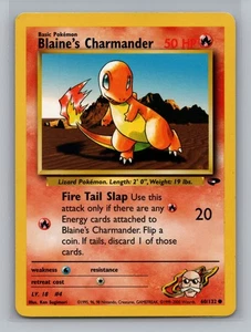 Pokemon Gym Challenge Blaine's Charmander - VLP #60/132 10571 - Imagen 1 de 2