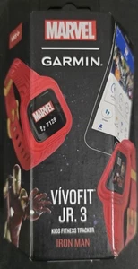Garmin 010-02441-31 Vivofit Jr. 3 Kinder Marvel Iron Man Rot Fitness Sportuhr. - Bild 1 von 2