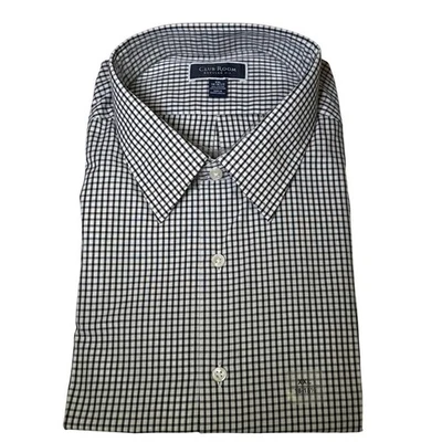 Club Room Men's Regular Fit Solid Dress Shirt, black XXL  $50 - Image 1 of 4