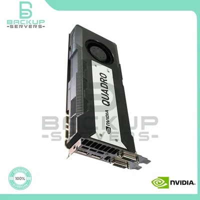 Gráficos de estación de trabajo profesional HP NVIDIA Quadro K6000 12 GB GDDR5 PCIe 3,0 x16 Foto 1 de 3