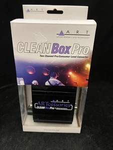 ART CLEANBoxPro 2-channel Balanced / Unbalanced Level Converter - Picture 1 of 4