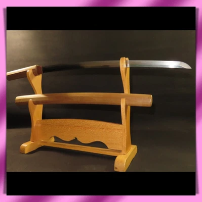 Wakizashi 脇差 “Kaneyoshi” 金吉 Espada Real Japonesa 51,6 cm Shirasaya KATANA 刀 Foto 1 de 4