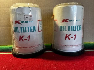 NOS NEW K 1 K1 Oil Filter Kmart Made In USA S9T NWT SEALED RARE 1980s - Bild 1 von 5