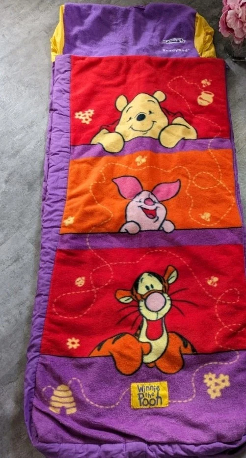 Winnie The Pooh Sleeping Bag W/ Air UP Matrress - Image 1 of 1