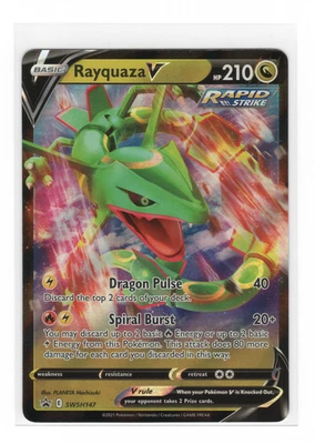 Rayquaza V SWSH147 Promo - Rayquaza V Battle Deck  - Image 1 of 2
