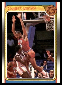 1988-89 FLEER CHARLES BARKLEY ALL-STAR #129 - Picture 1 of 2