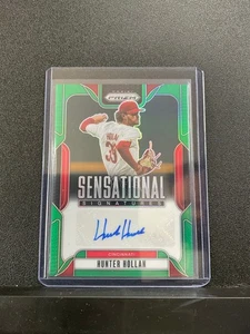 Prizm Hunter Hollan 2025 #SS-HH verde sensacional firmas autógrafo rojos - Imagen 1 de 2