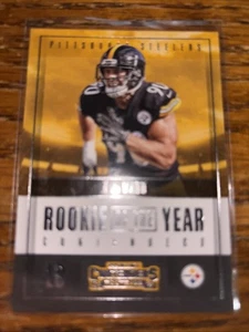 2017 Panini Contenders Rookie of the Year Contender TJ Watt Pittsburgh Steelers - Foto 1 di 2