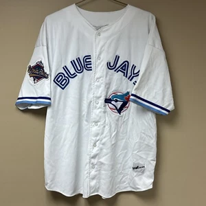 1993 Toronto Blue Jays World Series Jersey Ravens Knit Athletic Signed Alomar 12 - Zdjęcie 1 z 9