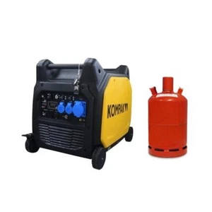 Inverter Stromerzeuger Stromaggregat Benzin 7700 Gas 7000 Watt KOMPAK 230V - Bild 1 von 2