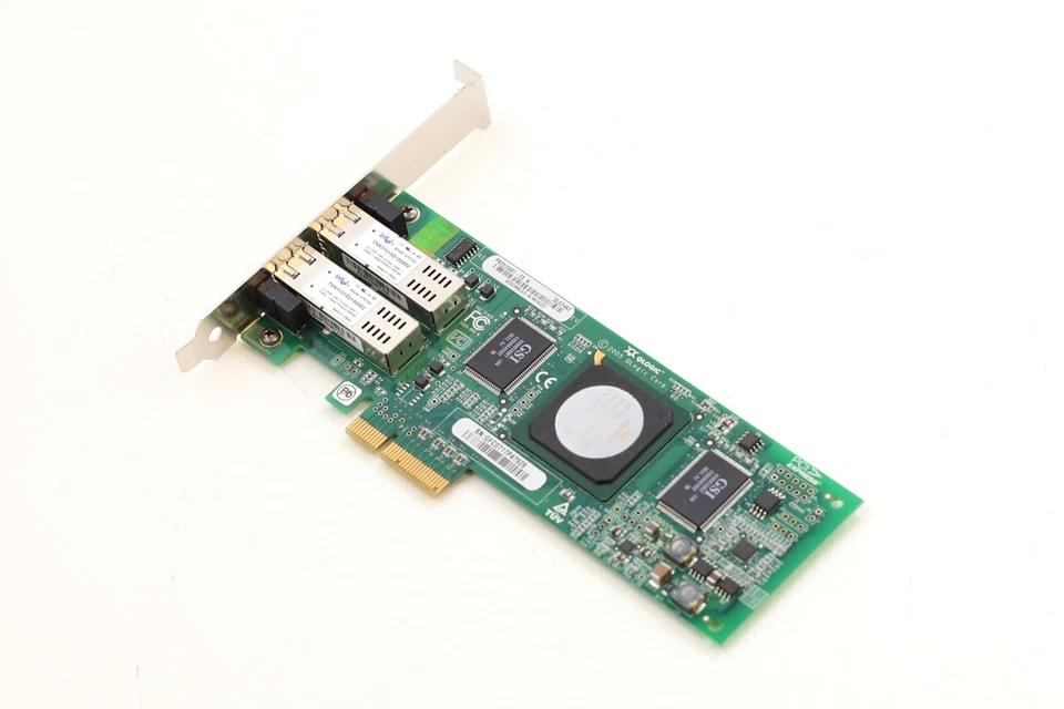 IBM QLE2462 Dual-Port 4GbE Fibre Channel PCIe Host Bus Adapter FRU P/N: 39R6528 - Image 1 of 4