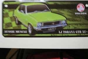 Novelty Embossed Aluminium LJ Torana GTR XU-1 Number Plate 27 x 11 cm man cave - Picture 1 of 3