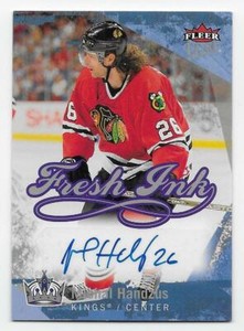 07/08 ULTRA FRESH INK AUTOGRAPH Hockey (#FIAA-FIZC) U-Pick From List
