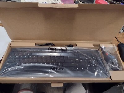 Lenovo 4X30L79883 Wired Keyboard Mouse Combo - Black @25 - Image 1 of 2