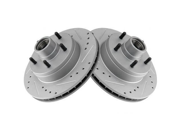 Front TRQ Brake Rotor Set fits Buick Roadmaster 1991-1996 91QHJZ - Image 1 of 1