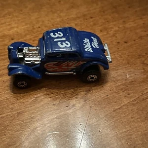 Matchbox '33 WILLYS STREET ROD 1982 "313 White Heat" Blue - Picture 1 of 5