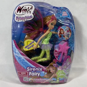 Rainbow WINX CLUB MY FAIRY FRIEND Sirenix FLORA DOLL w/ MOVEABLE WINGS NEW HTF - Picture 1 of 9