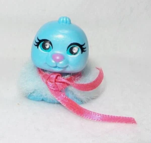 POLLY POCKET - SPARKLIN' PETS MATTEL #62 PHOQUE YEUX BLEU MANTEAU BLEU - Picture 1 of 5