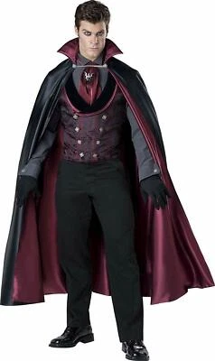 Disfraz de Halloween InCharacter Midnight Count Vampire Deluxe Adulto Hombre CM1109 Foto 1 de 3