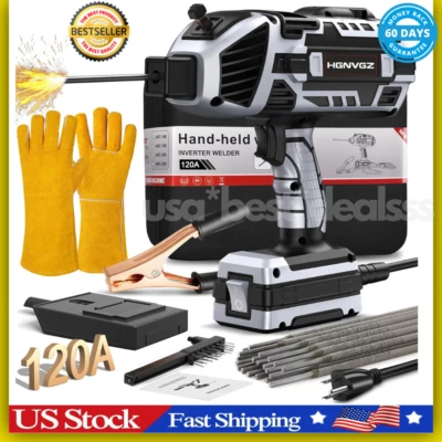 HGNVGZ Saker Portable Electric Welding Machine,110V Portable Welder Handheld with IG