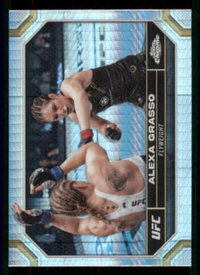2024 Topps Chrome UFC Prism Refractors #6 Alexa Grasso - Image 1 of 2
