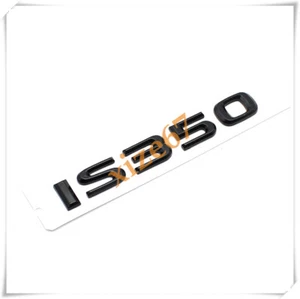 Car Trunk Lid Glossy Black IS 350 Letter Badge Decal Emblem F-Spor - Bild 1 von 3