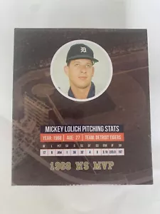 MICKEY LOLICH DELTA 50O 1968 CAMPEÓN MUNDIAL BOBBLEHEAD TIGRES DETROIT EN CAJA - Imagen 1 de 6