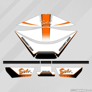 SODI STYLE ROTAX AIRBOX STICKER KIT - KARTING - Picture 1 of 3