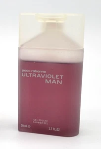 Gel doccia VINTAGE Ultraviolet Man di Paco Rabanne 1,7 oz / 50 ml NUOVO originale - Foto 1 di 3