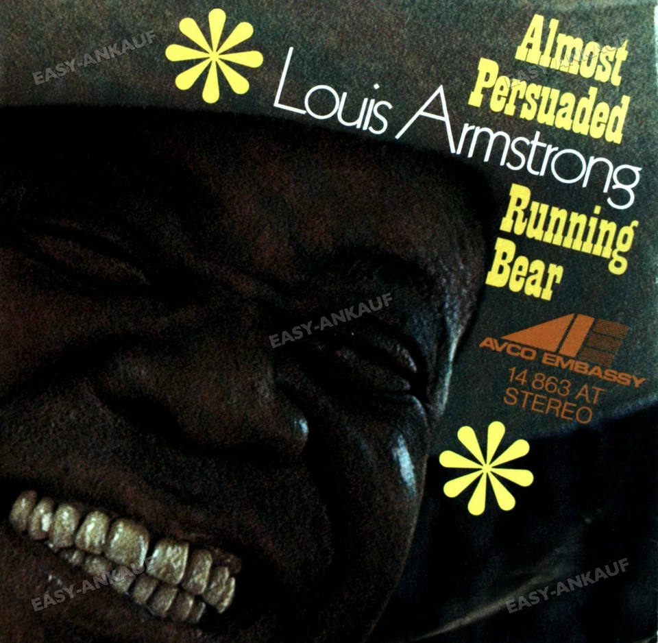 Louis Armstrong - Almost Persuaded / Running Bear 7in (VG+/VG+) ' - Image 1 of 1