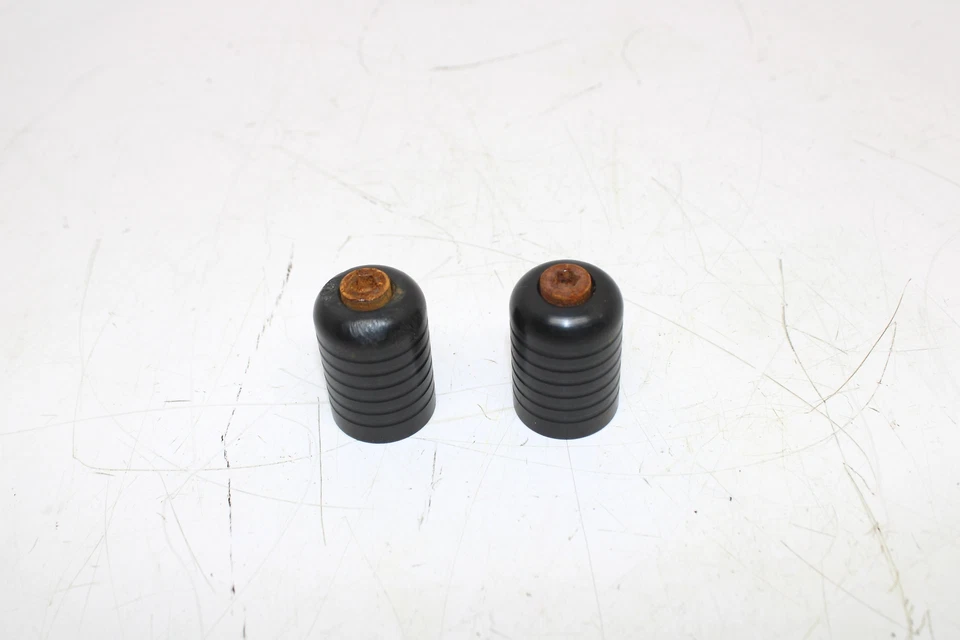 Kawasaki Ninja Zx6r Zx600j 2002 tapas de manillar pesas Foto 1 de 4