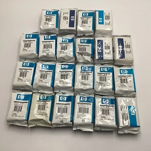 (Lot of 22) HP Ink Cartridges – 56, 57, 60, 92, 93, 98+ (Expired, New/Sealed) - Picture 1 of 8