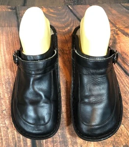 Alegria Seville SEV- 601 Black Slip On Mules Shoes Womens 40 / 9.5-10 (x5c) - Picture 1 of 11