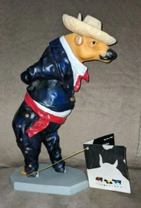 Figura Toro Folklórico 2004 Cow Parade Nº 7709 Westland Texas Alamo RARO DIFÍCIL DE ENCONTRAR  - Imagen 1 de 6