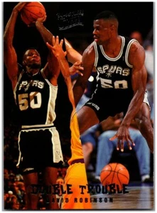 1994-95 Fleer Ultra #8 David Robinson - Double Trouble HOF FREE SHIPPING! - Picture 1 of 2