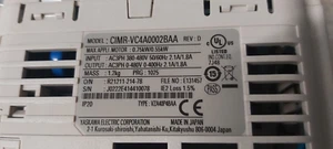CIMR-VC4A0002BAA VZA40P4BAA OMRON Yaskawa V1000 INVERTER 400V 0,55/0,75KW GOOD - Picture 1 of 2