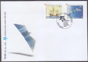 CROACIA Sc # 591-2 FDC - 50º ANN COOPERACIÓN FILATÉLICA EUROPEA - Imagen 1 de 1