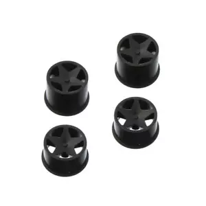 HPI 114276 Super Star Wheel Set Black (4) for Baja Q32 Buggy - Picture 1 of 1