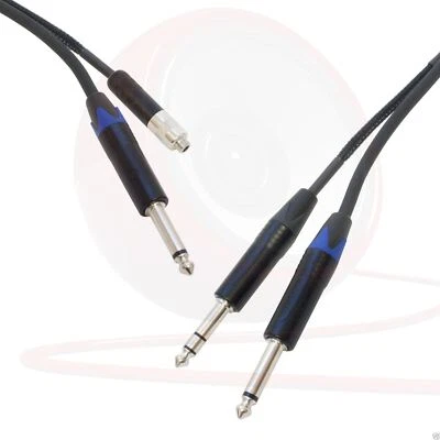 Cable combinado para sistemas IEM. MONITORIZACIÓN EN EL OÍDO. Auriculares de instrumento y estéreo Foto 1 de 3
