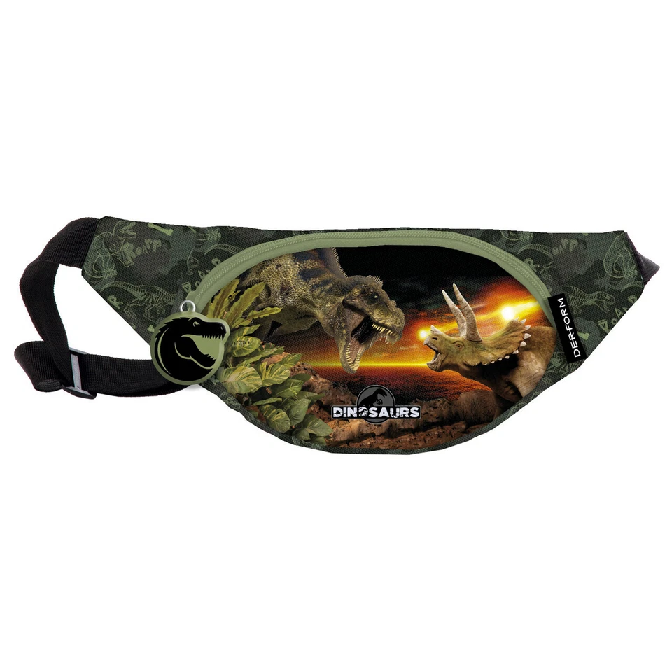 Kinder Dinosaurier T-Rex Gürteltasche Bauchtasche Hüfttasche Outdoor Tasche