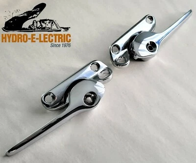 NEW 1957-1960 Oldsmobile Top Latch Handles & Striker Plates - Image 1 of 2