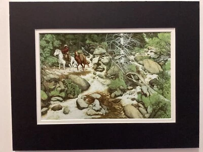 Bev Doolittle Forest has Eyes 11 por 14 compatível com quadro padrão - Imagem 1 de 2