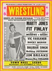 MARTY JONES FIT FINLAY 8X10 PHOTO WRESTLING PICTURE SKULL MURPHY