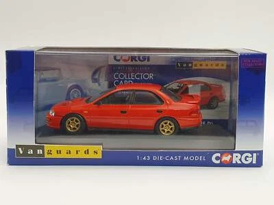 Subaru Impreza Turbo COrgi 1/43 Rosso - Immagine 1 di 3